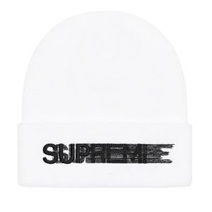 Supreme MOTION LOGO BEANIE White